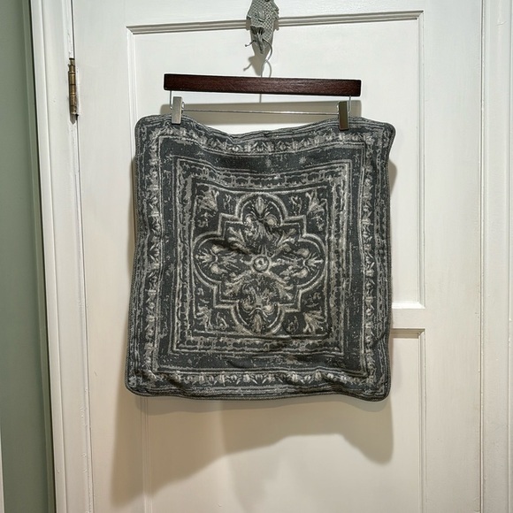 Restoration Hardware 20” gray pillow cover - Picture 1 of 7